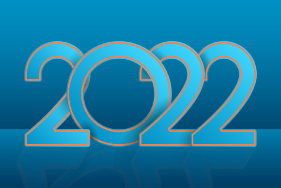 Download 2022 New Year Illustration Background - 2022 Collection