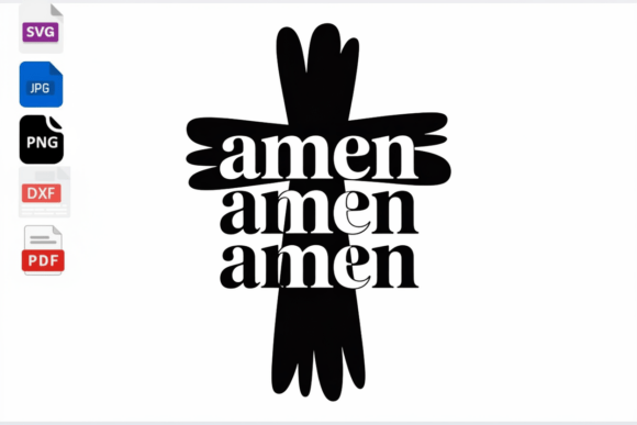 Download Amen Cross SVG Christian Faith Clipart - Art Collection