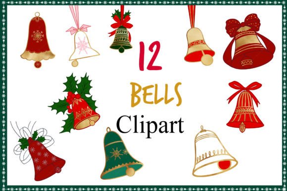 Download Christmas Bells Jingle Bells Clipart - Art Collection