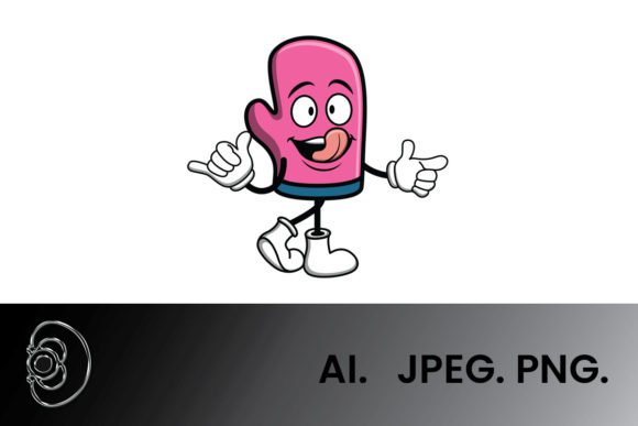 Download Baking Gloves Cartoon Illustration - Art Collection