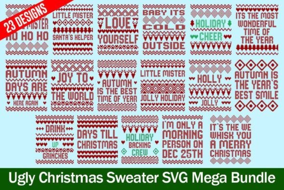 Download Ugly Sweater SVG Bundle - Premium Bundle