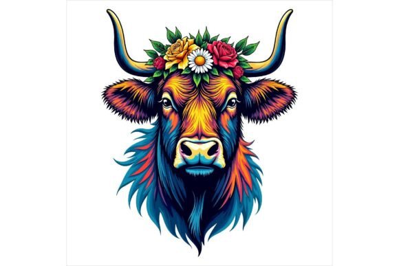 Download Daisy Cow Line Art SVG - Art Collection